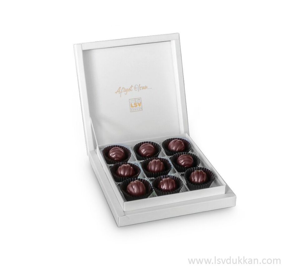 LSV Spesiyal Fındıklı Pralin 9'lu Beyaz