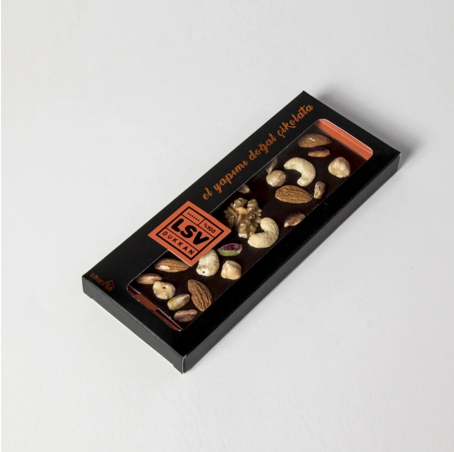 LSV Tablet Çikolata KURUYEMİŞİLİ