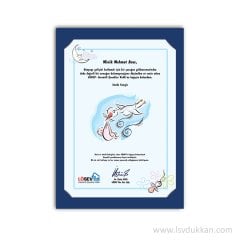A4 Paspartu Yaşam Sertifikaları – Hoş geldin Bebek – Erkek
