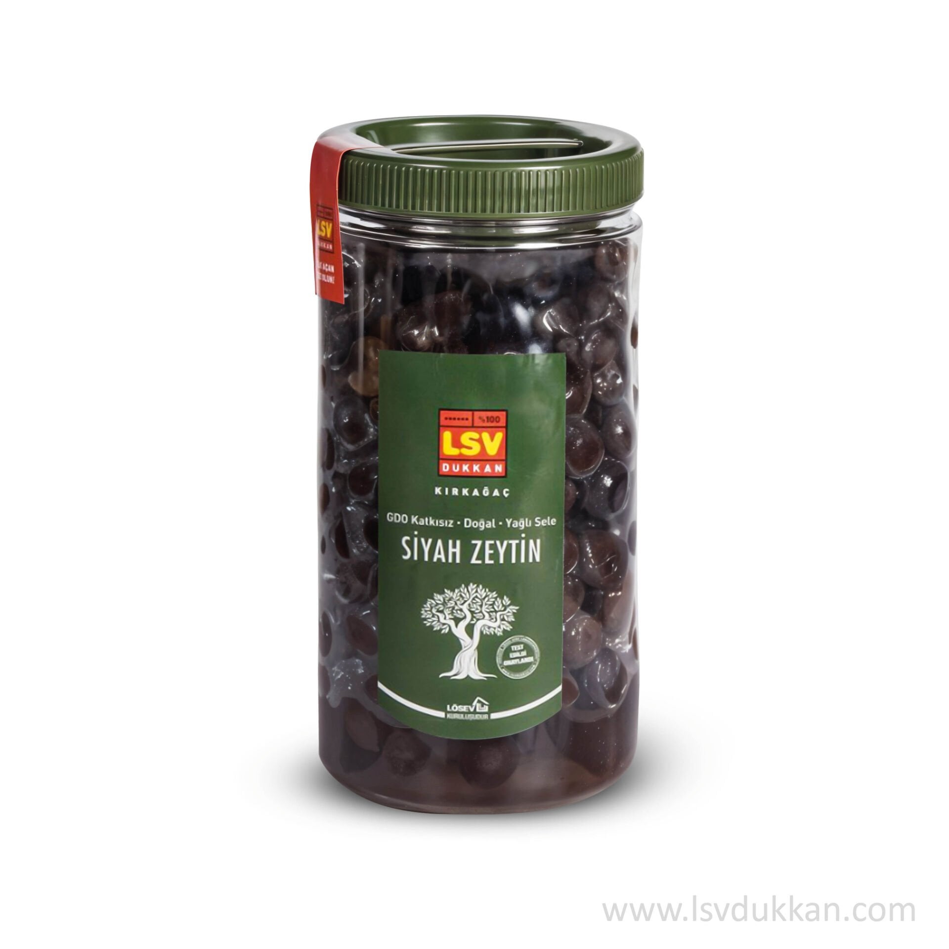 LSV Kırkağaç Siyah Yağlı Sele Zeytin 1 KG