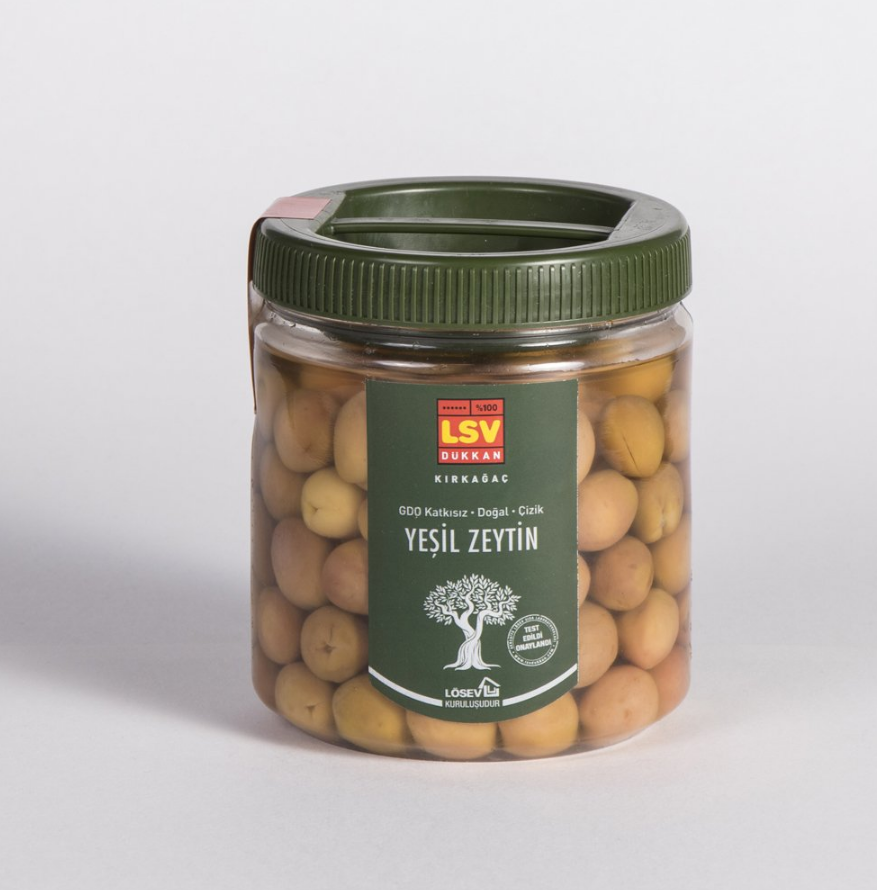 LSV Kırkağaç Çizik Yeşil Zeytin 500 GR