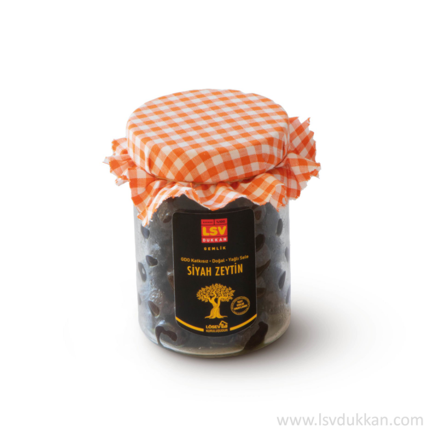 LSV GEMLİK SİYAH ZEYTİN 400 GR