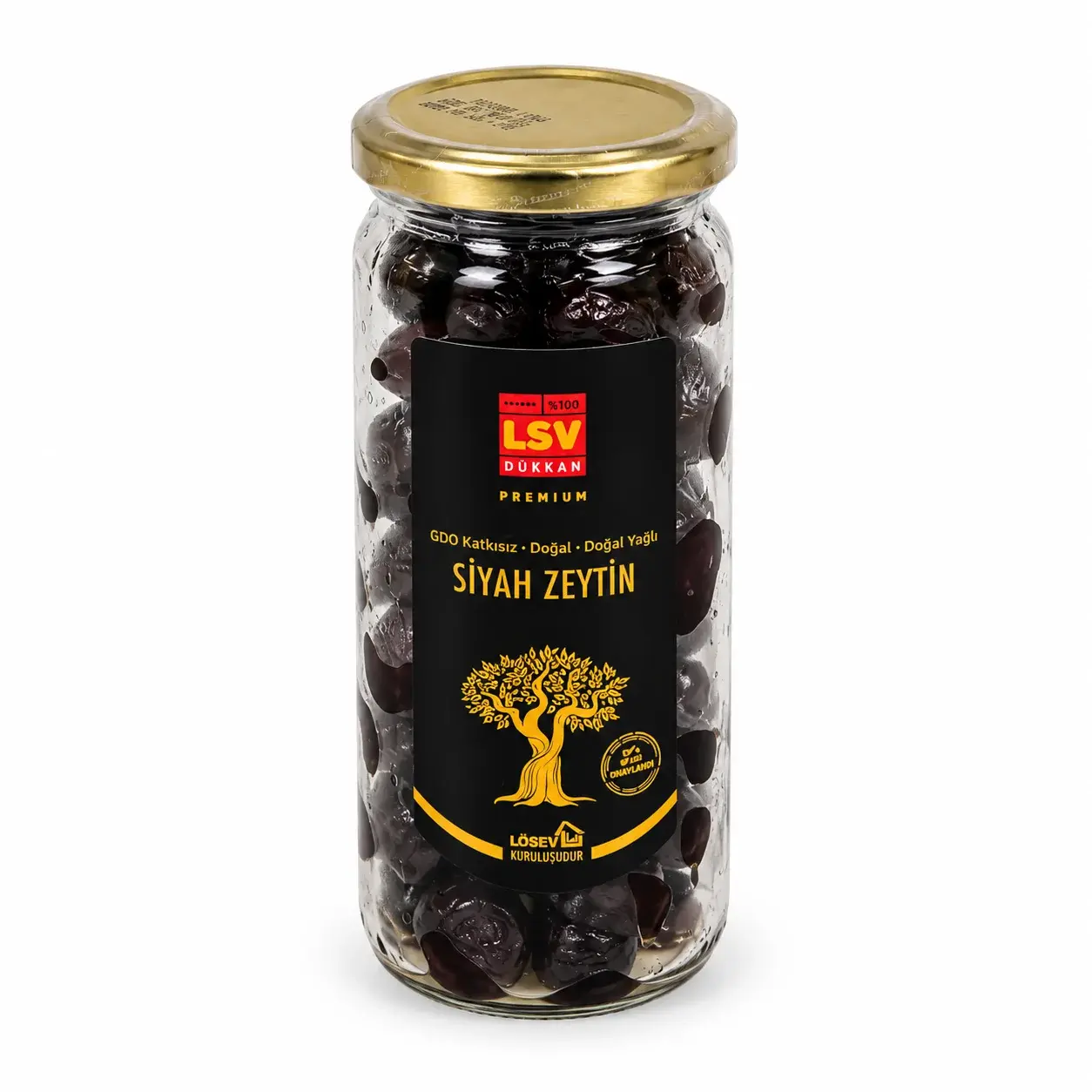 GEMLİK PREMİUM SİYAH ZEYTİN 300 GR