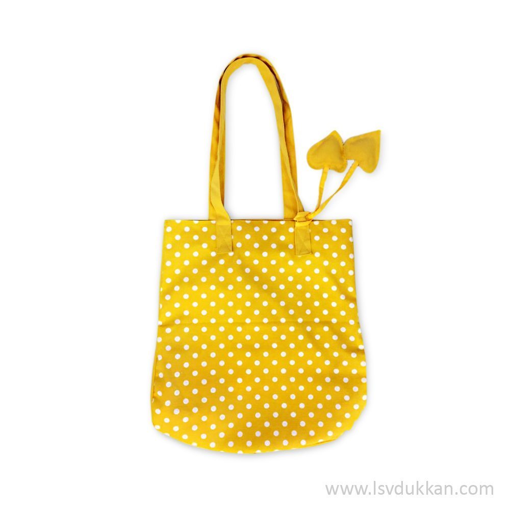 Lsv Sarı Puantiyeli Çanta