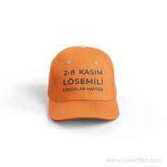 2-8 Kasım Şapka Turuncu Yetişkin