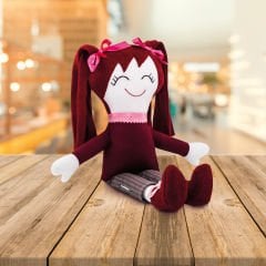 LSV GÜNEŞ BEBEK BORDO SAÇLI