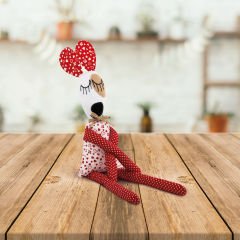 Lsv Sevimli Köpek Kırmızı