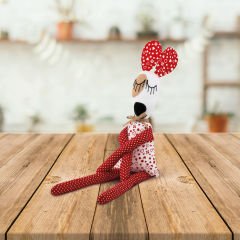 Lsv Sevimli Köpek Kırmızı