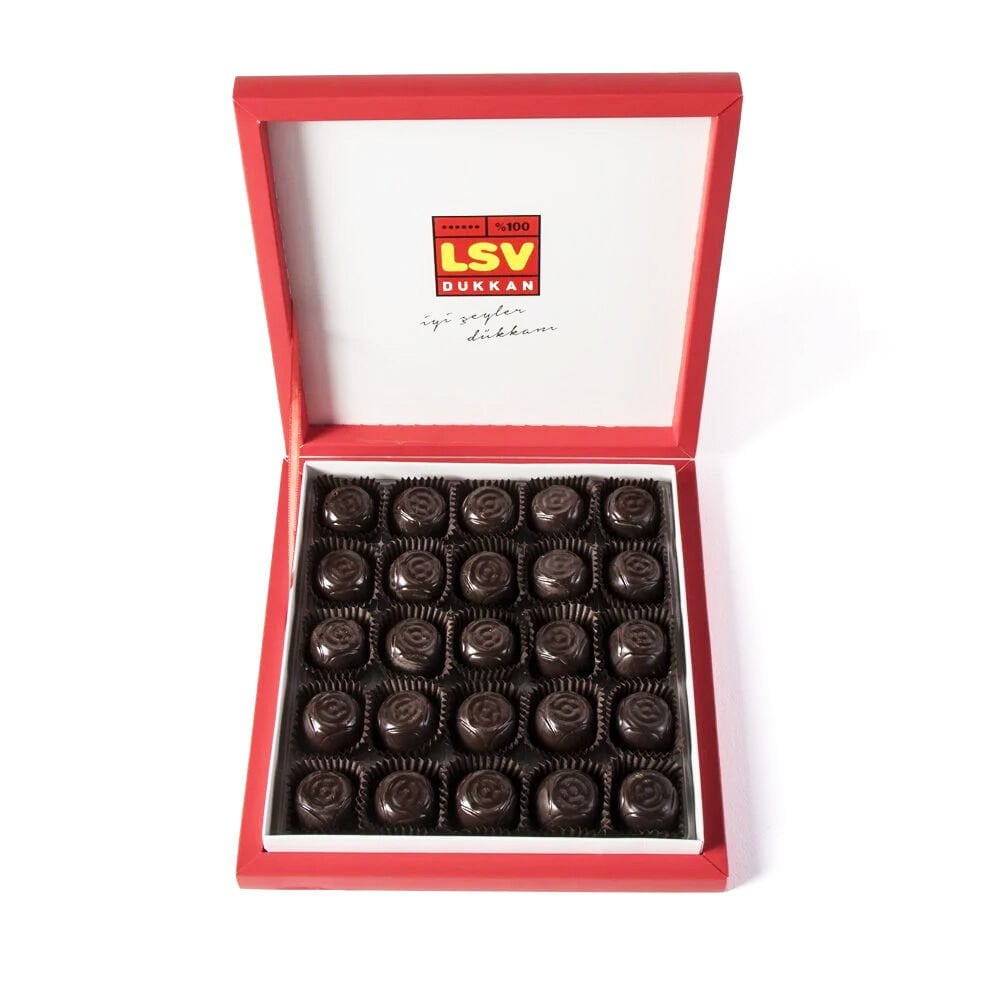 LSV Spesiyal Fıstıklı Pralin Kırmızı Kutu 25'li