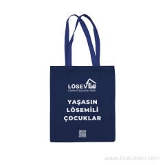 2-8 Kasım Lçh Bez Çanta Lacivert