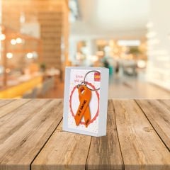 FARKINDALIK KURDELASI ANAHTARLIK