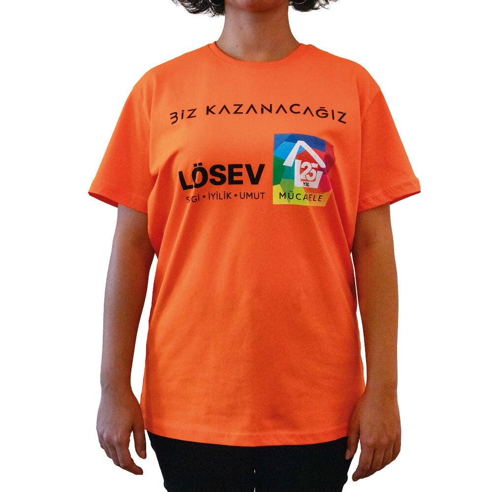 LÖSEV Turuncu Çocuk T-Shirt