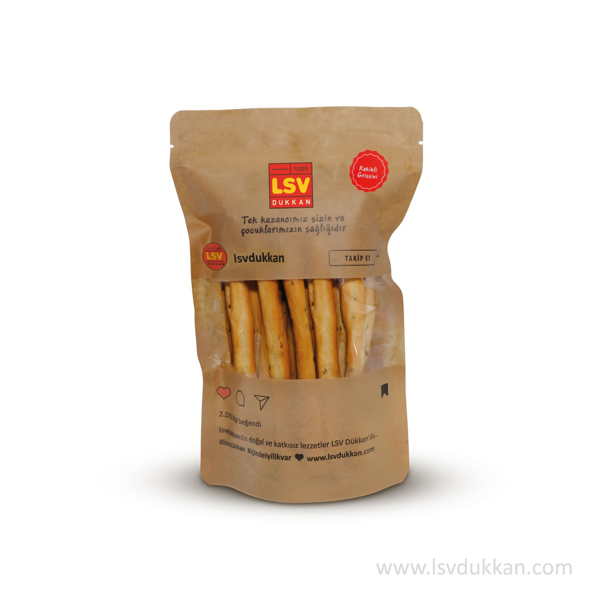 Lsv Kekikli Grissini