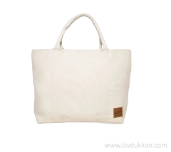 LSV KETEN YAZLIK KOL ÇANTASI Krem