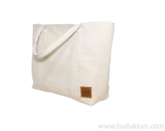 LSV KETEN YAZLIK KOL ÇANTASI Krem