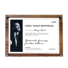 Neşe Saçan Başöğretmenim Ahşap Küçük
