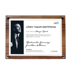 Neşe Saçan Başöğretmenim Ahşap Küçük