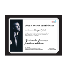 A5 Paspartu Yaşam Sertifikaları - Neşe Saçan Başöğretmenim