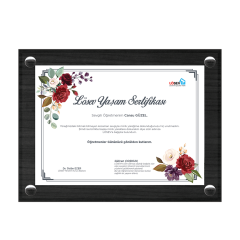 Geleceğimin Mimarı Öğretmenim Ahşap Büyük