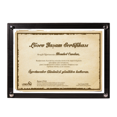 Güzel Yürekli Öğretmenim Ahşap Küçük