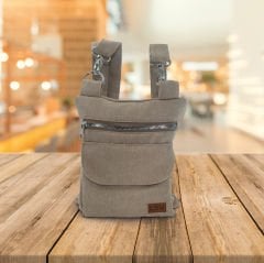 İBİZA KETEN ÖNÜ CEPLİ TARÇIN ÇANTA