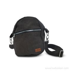 İBİZA ÇİFT FERMUARLI (FÜME) ÇANTA