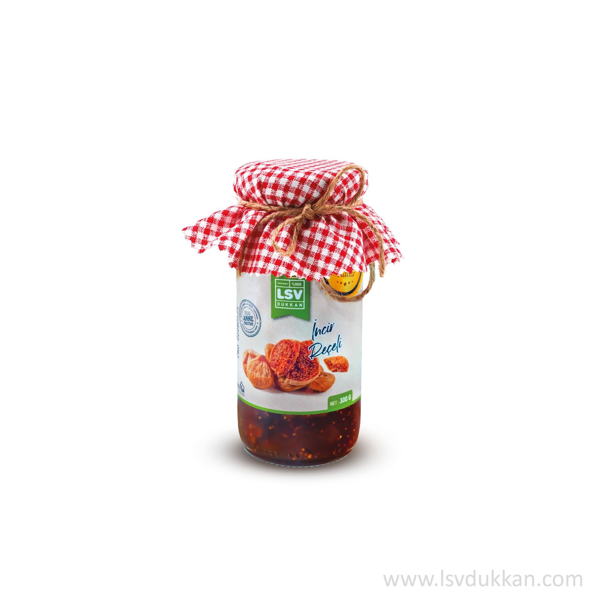 LSV DOĞAL İNCİR REÇELİ 300 GR