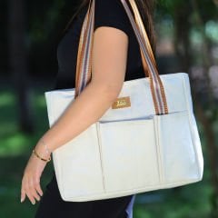 PURA ÇANTA SERİSİ TASARIM 2 KAHVERENGİ SAPLI