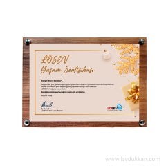 Yeni Yıl Yeni Umutlarla Gelsin Ahşap Küçük