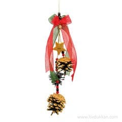 AKSESUAR-3 LÜ KOZALAK ÇAM AĞACI SÜSÜ