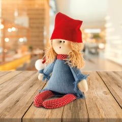 OYUNCAK-YENİ YIL BEBEĞİ KOT KUMAŞ