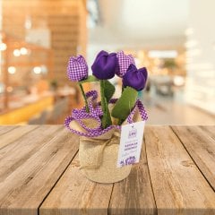 Lsv 8 Mart Lale Buketi Masa Çiçeği