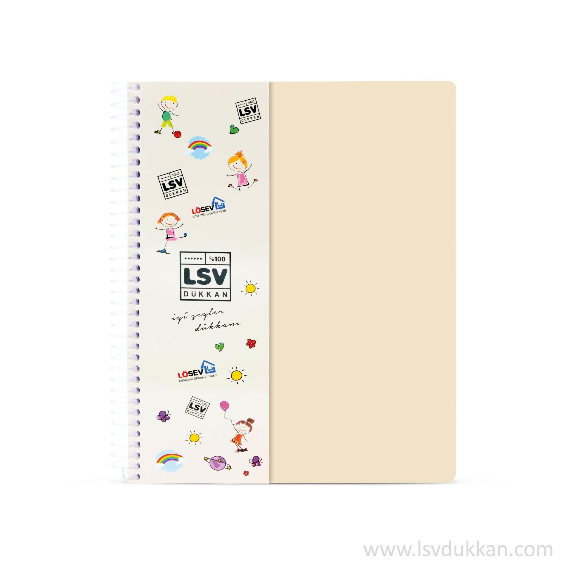 DEFTER - A4 SPİRALLİ ÇİZGİLİ