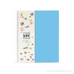 DEFTER - A4 SPİRALLİ ÇİZGİLİ Açık Mavi