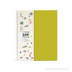 DEFTER - A4 4+1 SEPERATÖRLÜ Krem