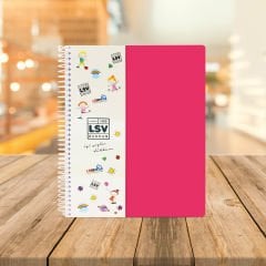 DEFTER - A4 4+1 SEPERATÖRLÜ BORDO