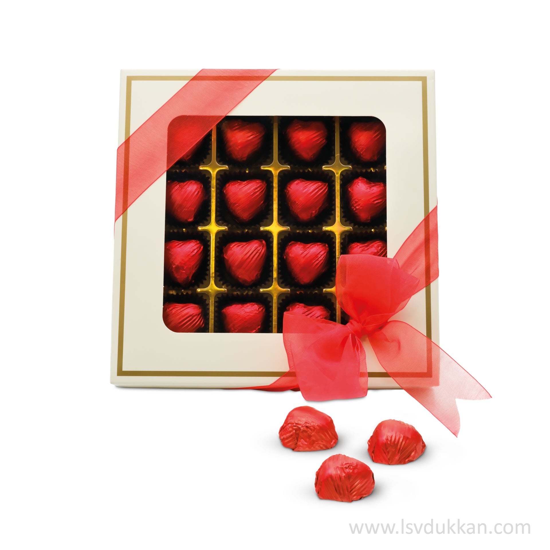 Lsv Kalp Çikolata Kutu