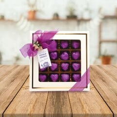 Lsv Kalp Çikolata Kutu