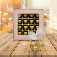 Lsv Kalp Çikolata Pembe Kutu