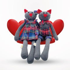 LSV OYUNCAK-SEVGİ GÜNÜ POLAR KEDİ KIZ